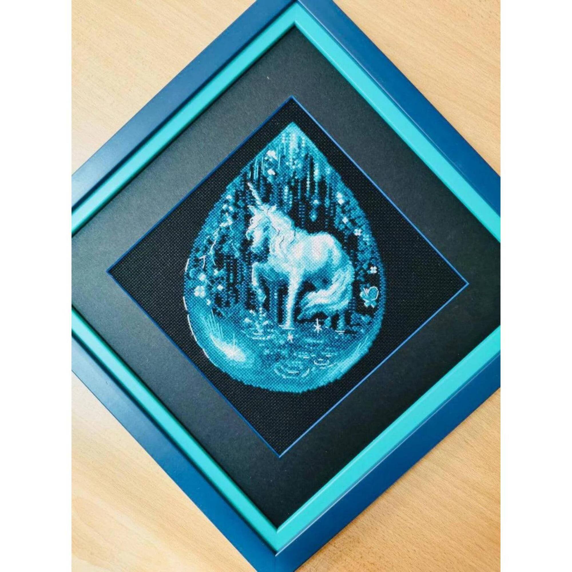 RIOLIS Unicorn Tear Counted Cross Stitch Kit